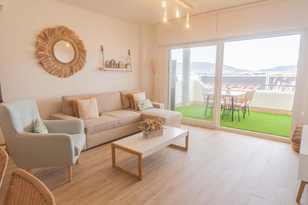 Tarifa Cozy House - Terraza , Piscina , Parking Lägenhet Exteriör bild